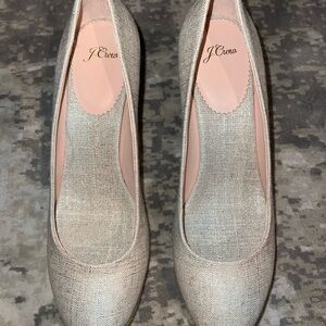 J. Crew Women's Cream Pumps